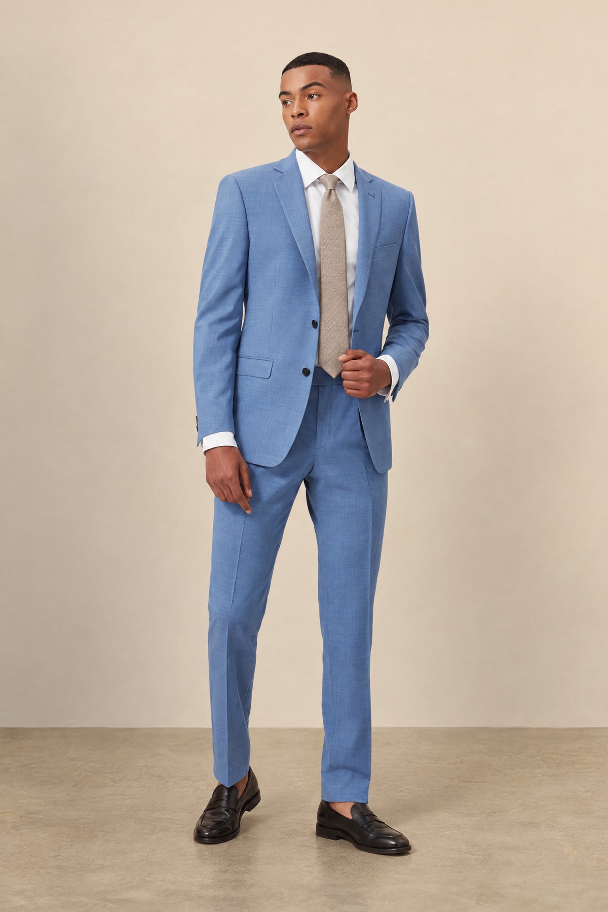 Kilburn Slim Fit Blue Suit Jacket