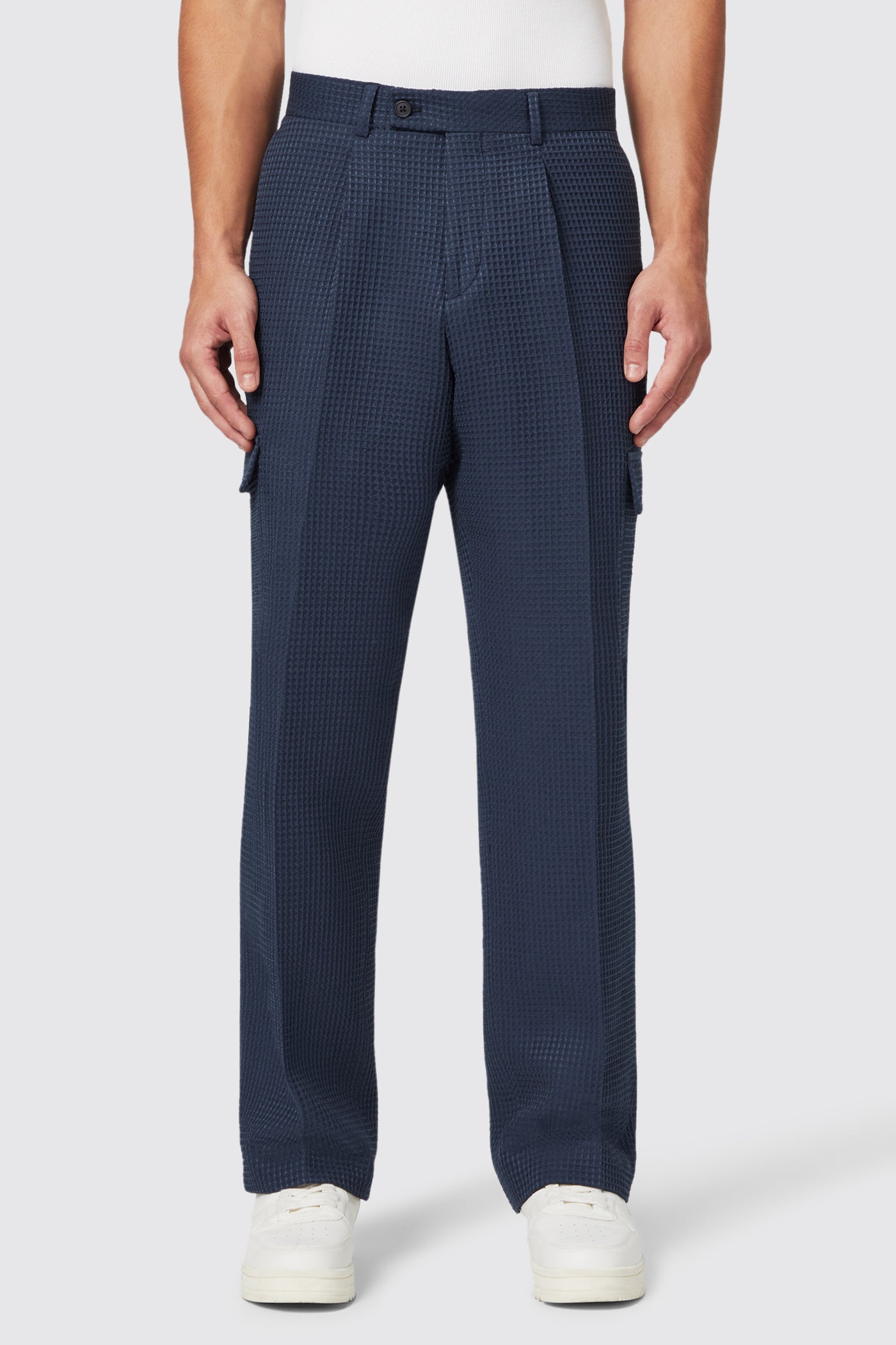 anthony-oversized-navy-waffle-knit-cotton-trousers