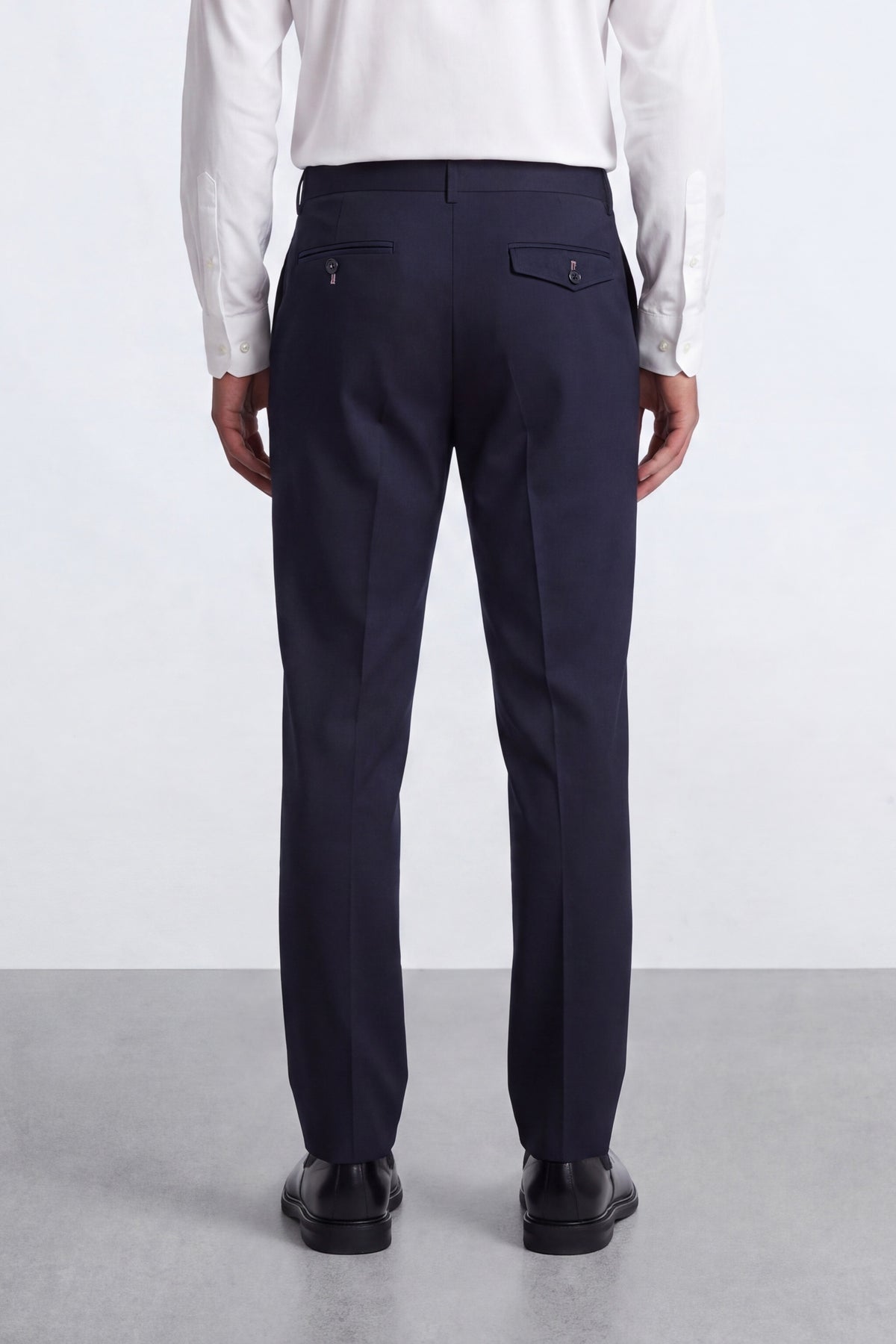 Orwell Slim Fit Navy Suit Trousers