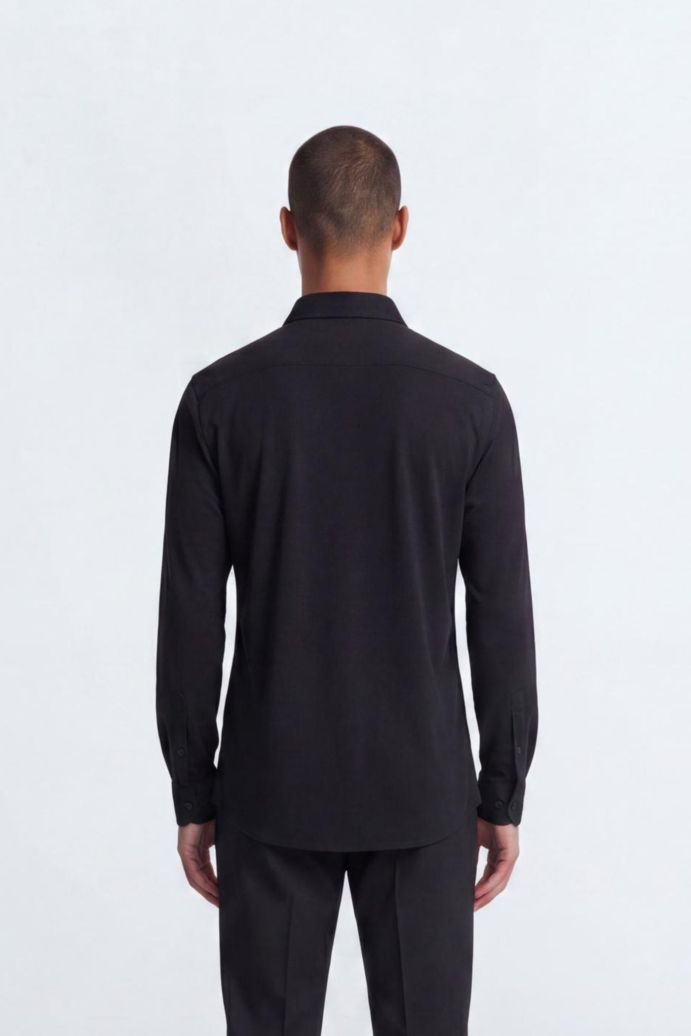 Noah Black Jersey Shirt
