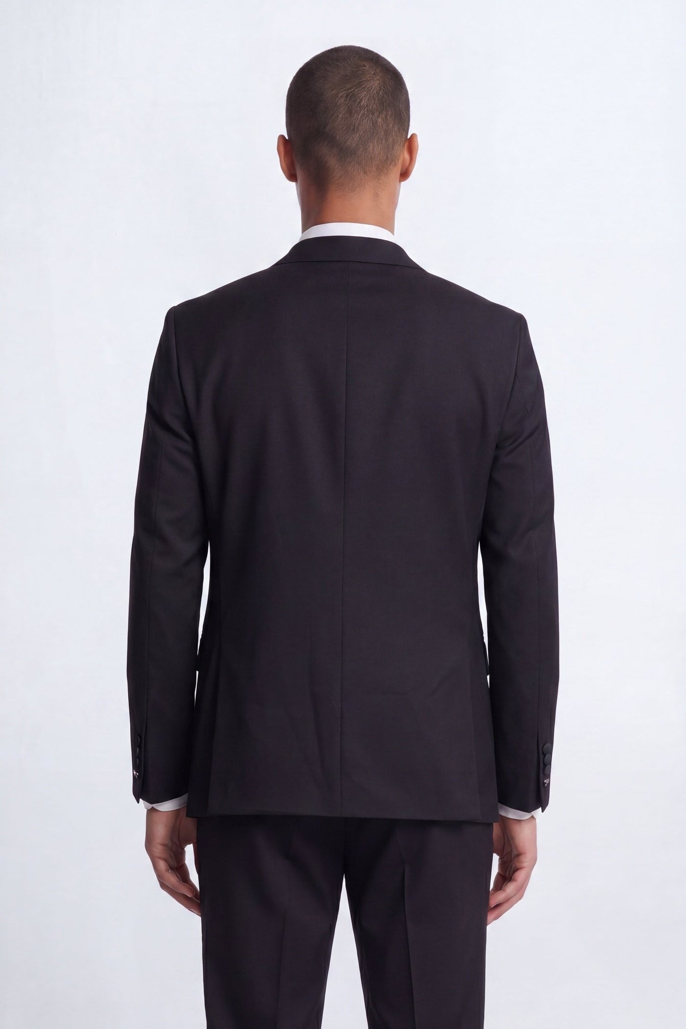 Kingdon Slim Fit Black Tuxedo Suit