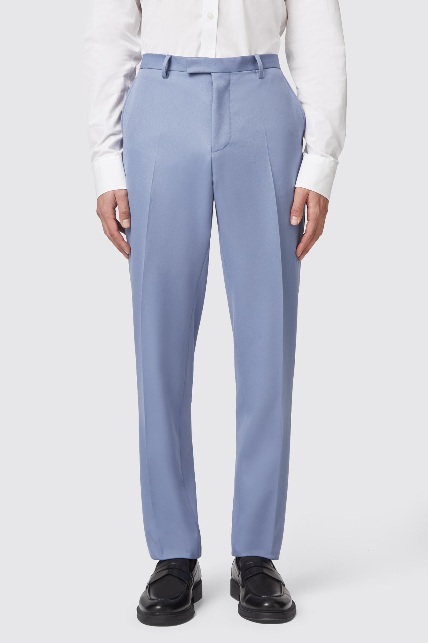 Buscot Slim Fit Blue Trousers - ARCHIVE