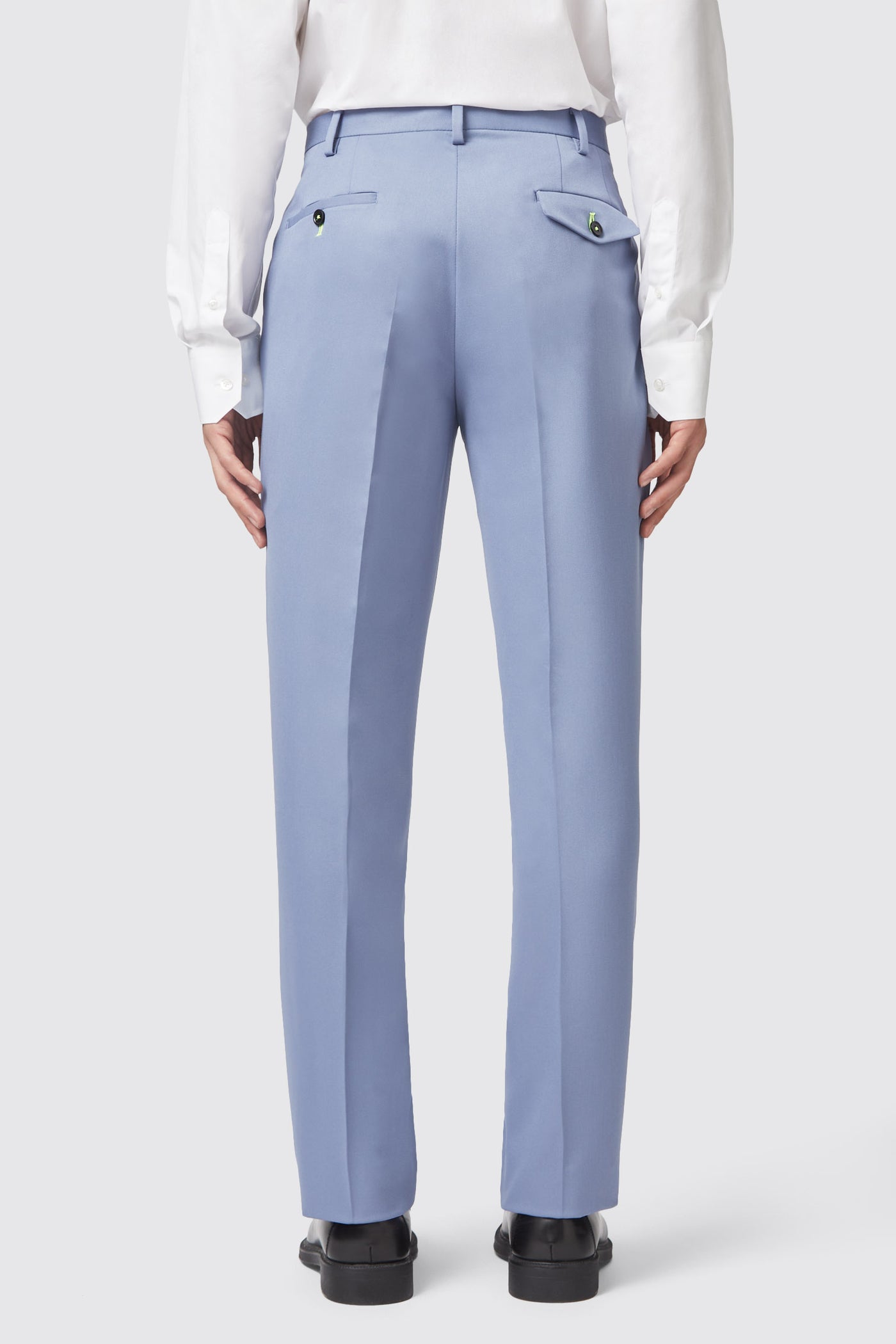 Buscot Slim Fit Blue Trousers - ARCHIVE
