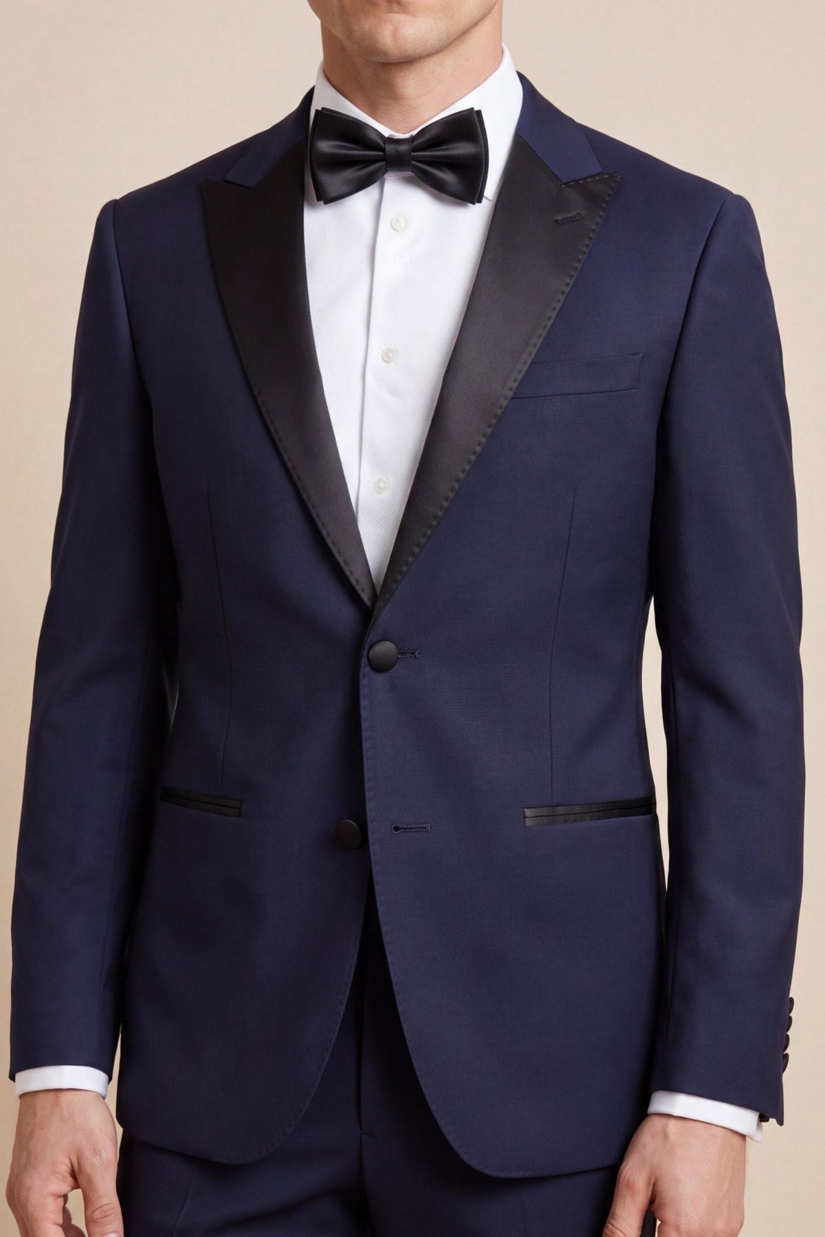 Palmer Slim Tux Jacket Navy