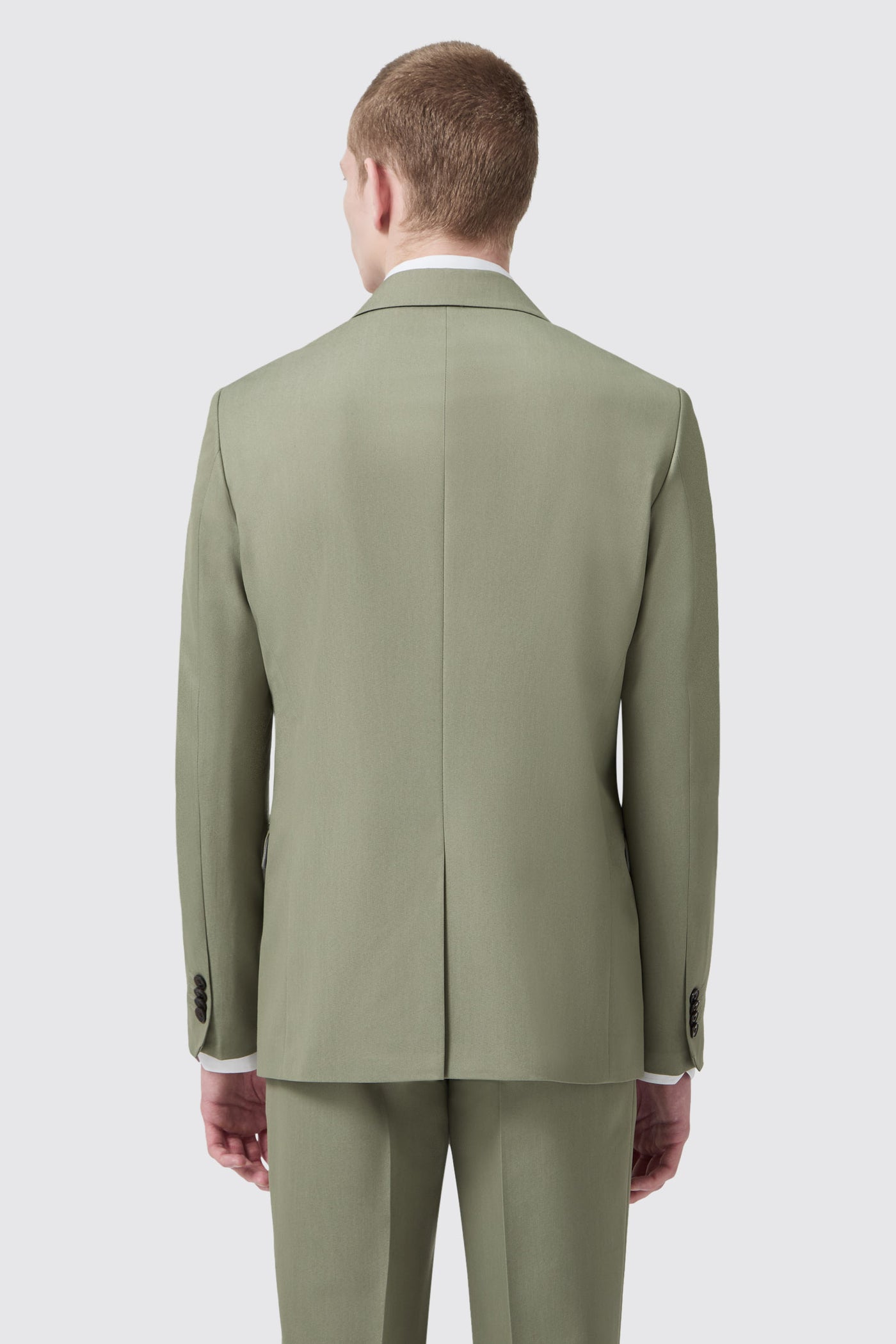 Ellroy Slim Fit Green Suit Jacket