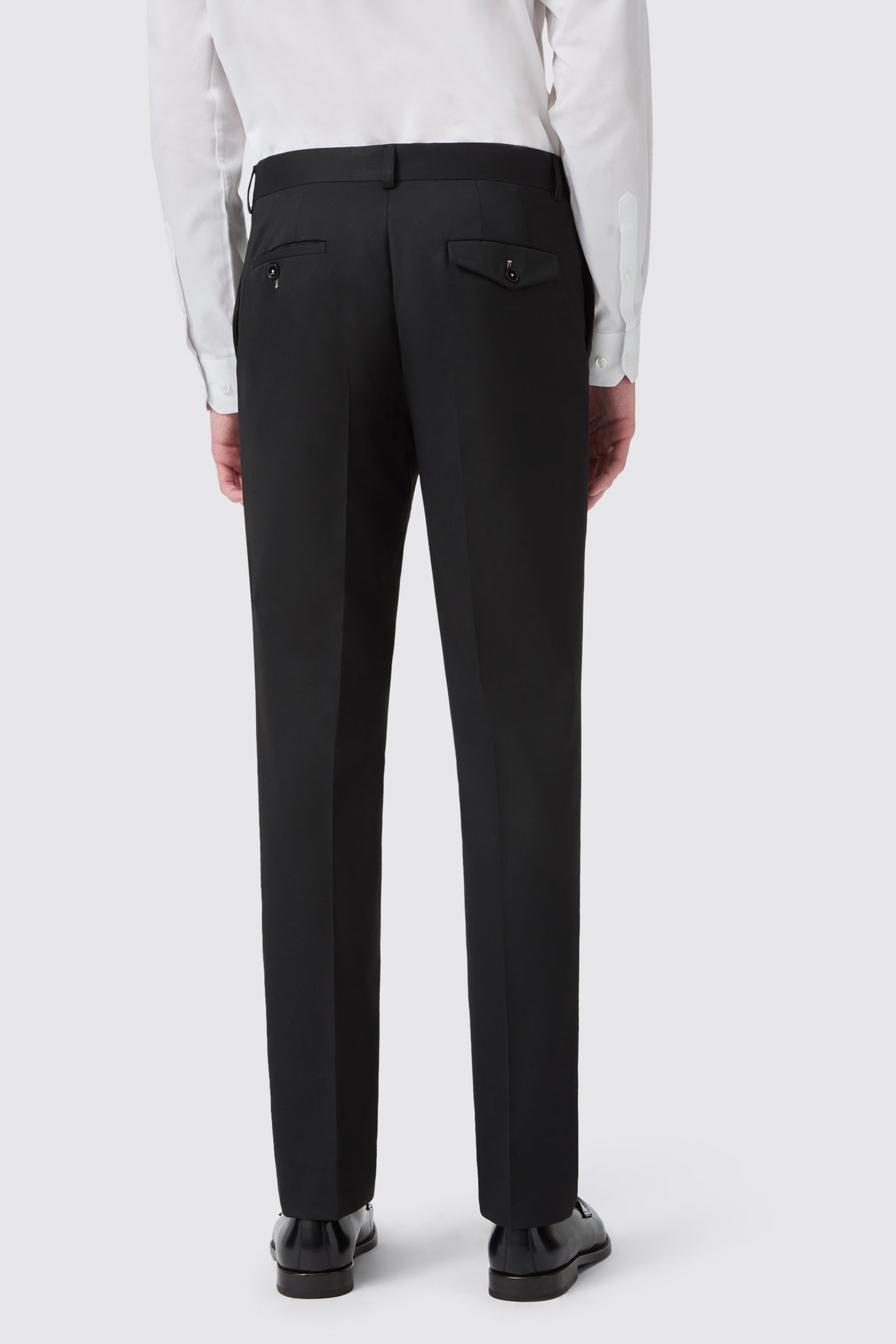 Ellroy Slim Fit Black Suit Trouser