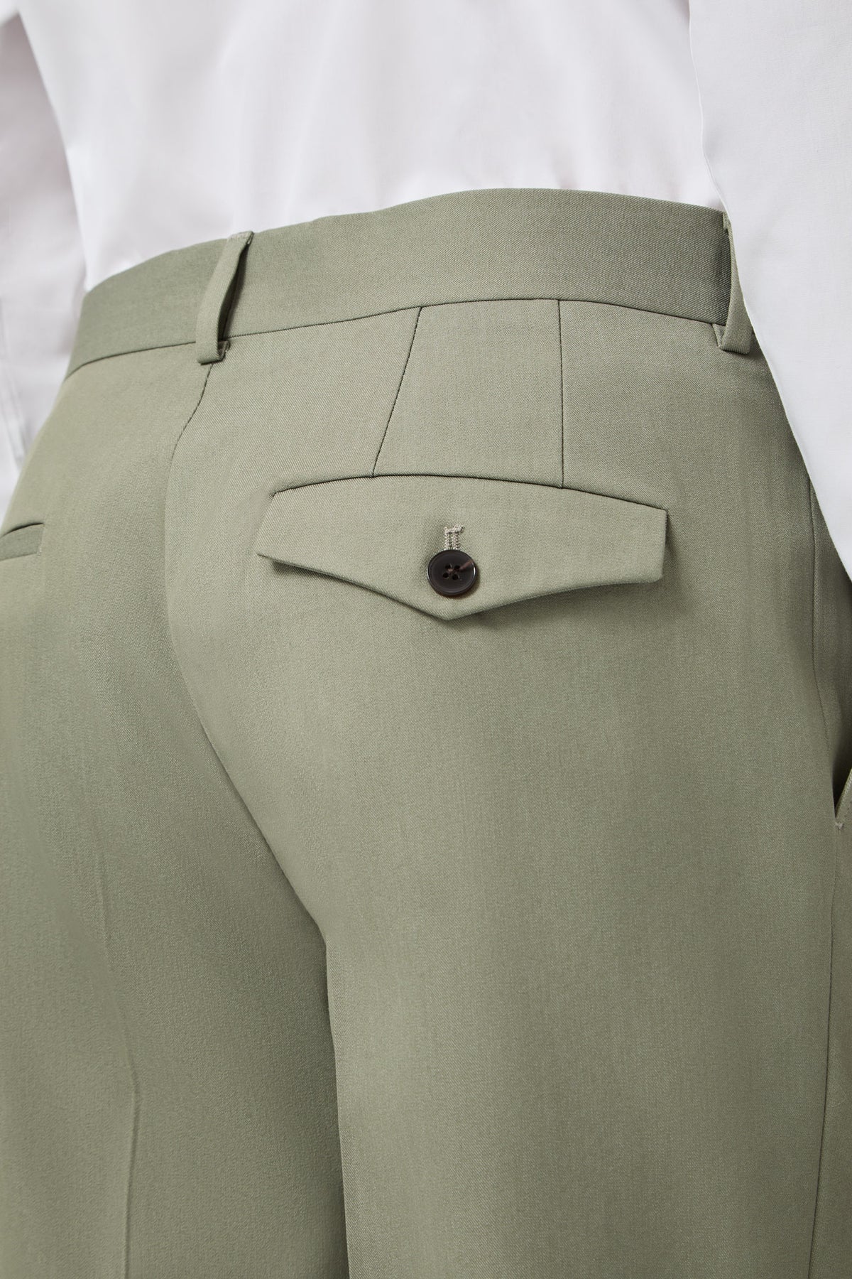 Ellroy Slim Fit Green Pant