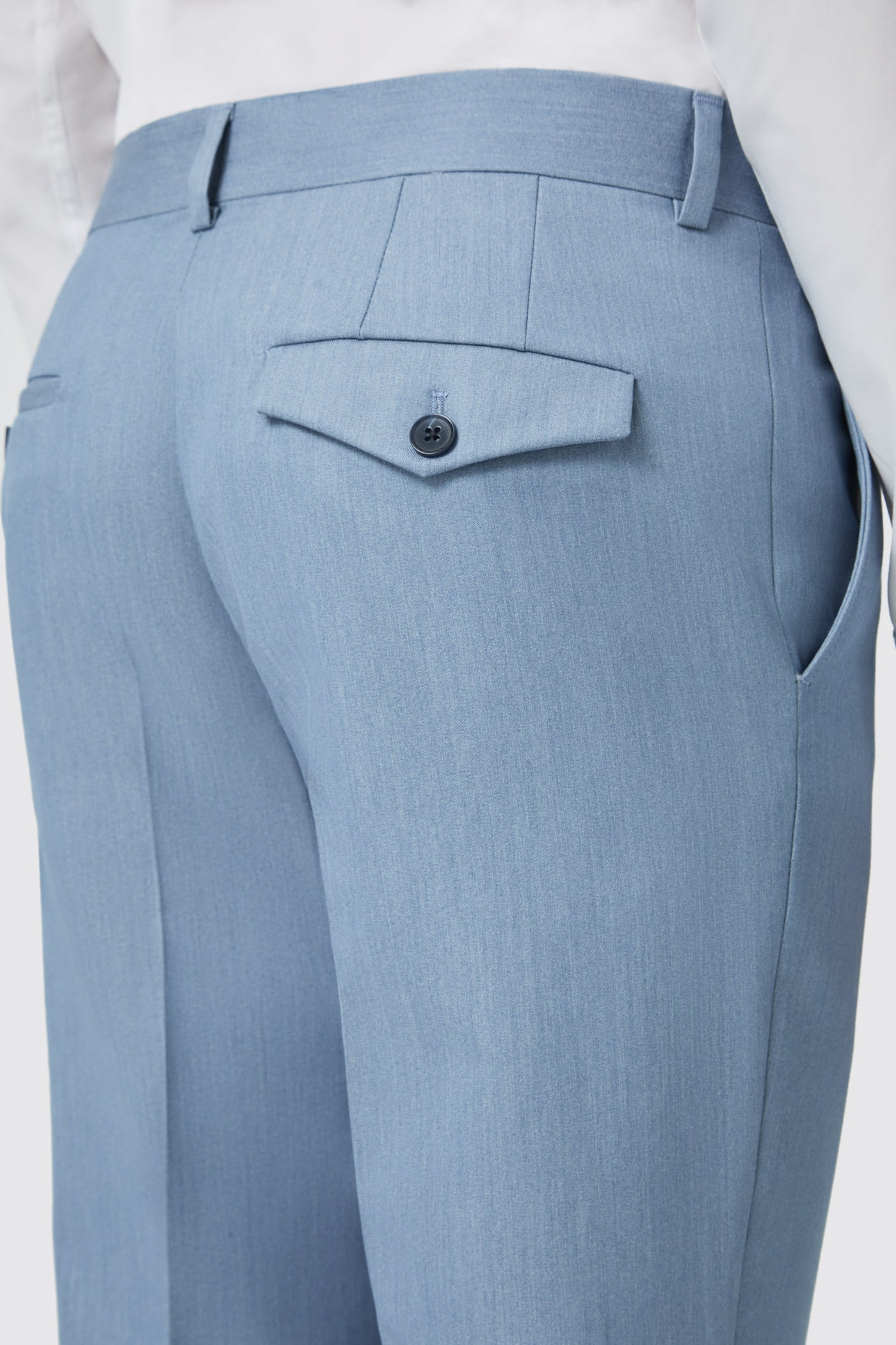 Ellroy Slim Fit Blue Suit Trousers