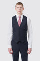 Ellroy Slim Fit Navy Waistcoat
