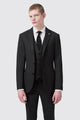 Ellroy Slim Fit Black Suit Jacket