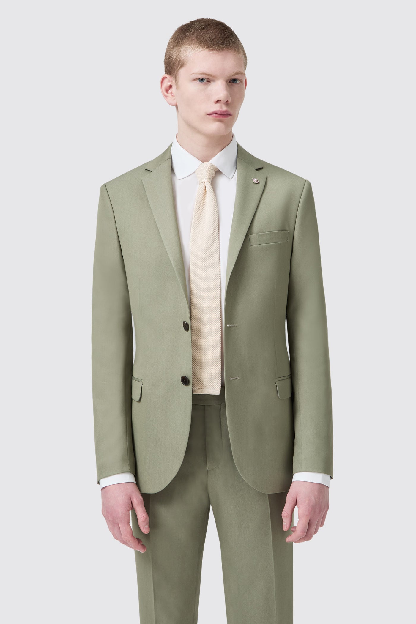 Ellroy Slim Fit Green Suit