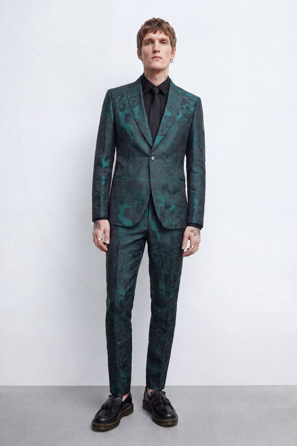 Gilmour Slim Fit Green Suit