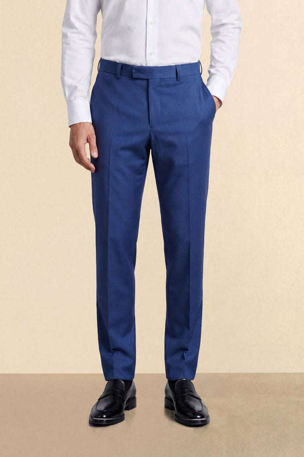 Harrow Slim Fit Navy Suit Pants