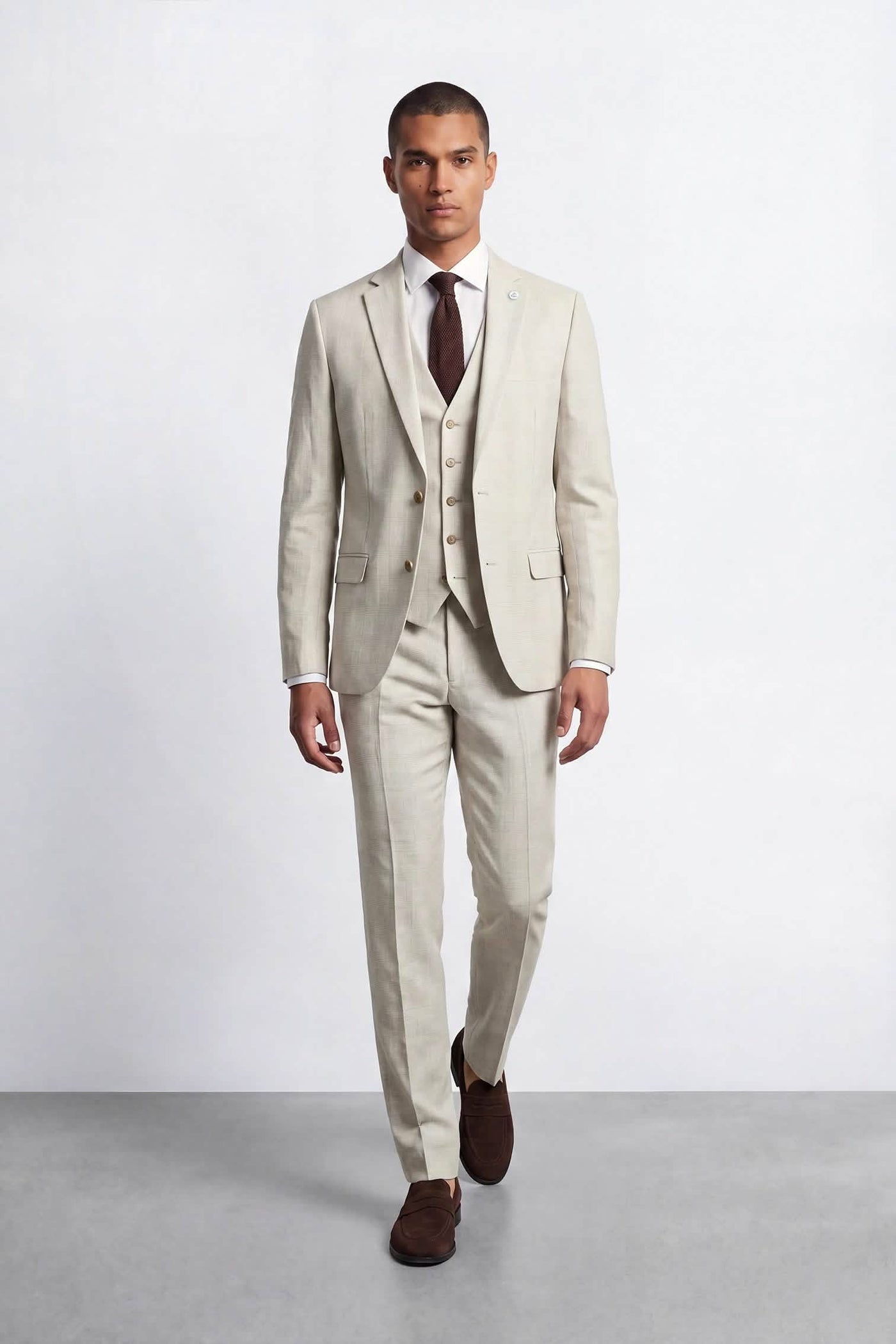 Beckford Slim Fit Check Suit Jacket