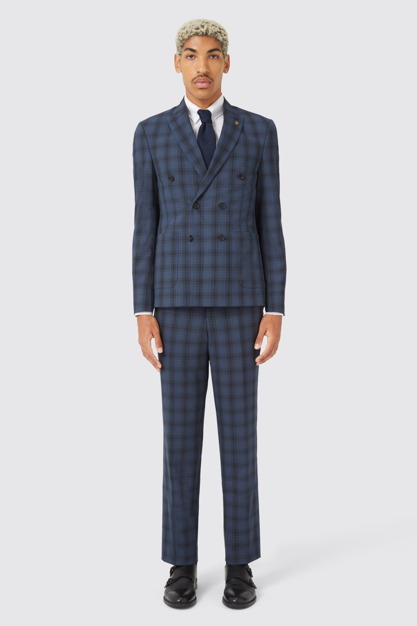Thurles Navy Check Suit TTx AM - ARCHIVE