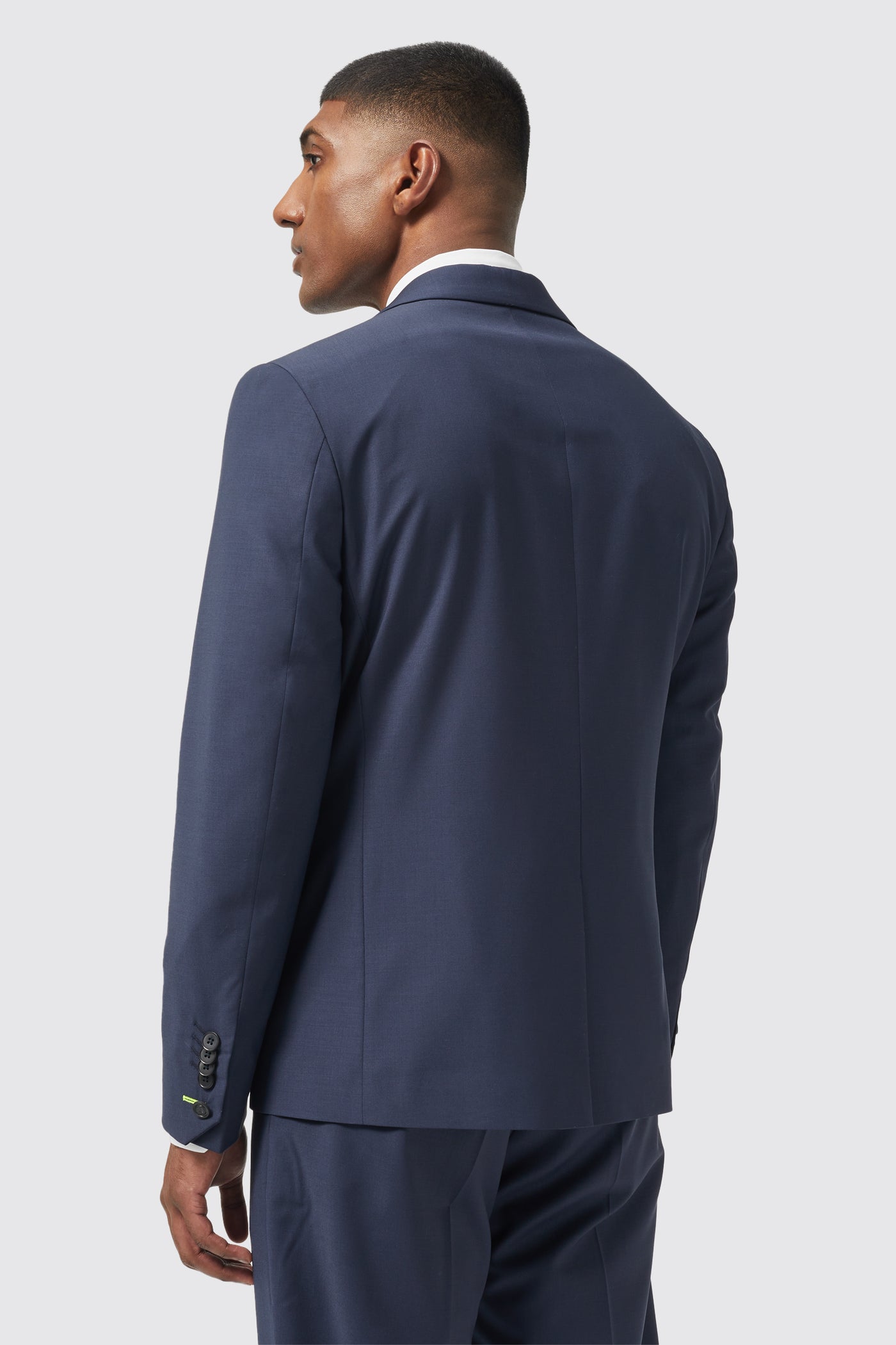 Buscot Slim Fit Navy Jacket - ARCHIVE