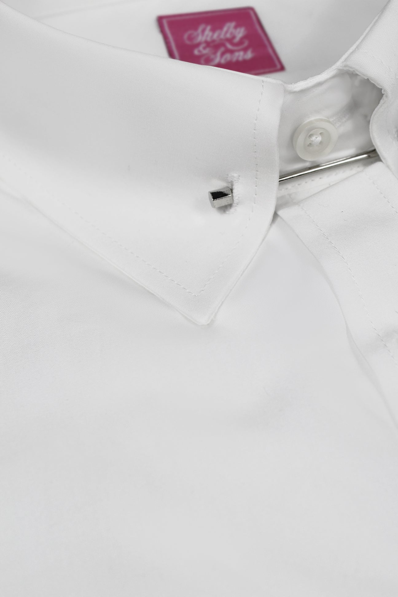 Webb Slim Fit White Cotton Shirt
