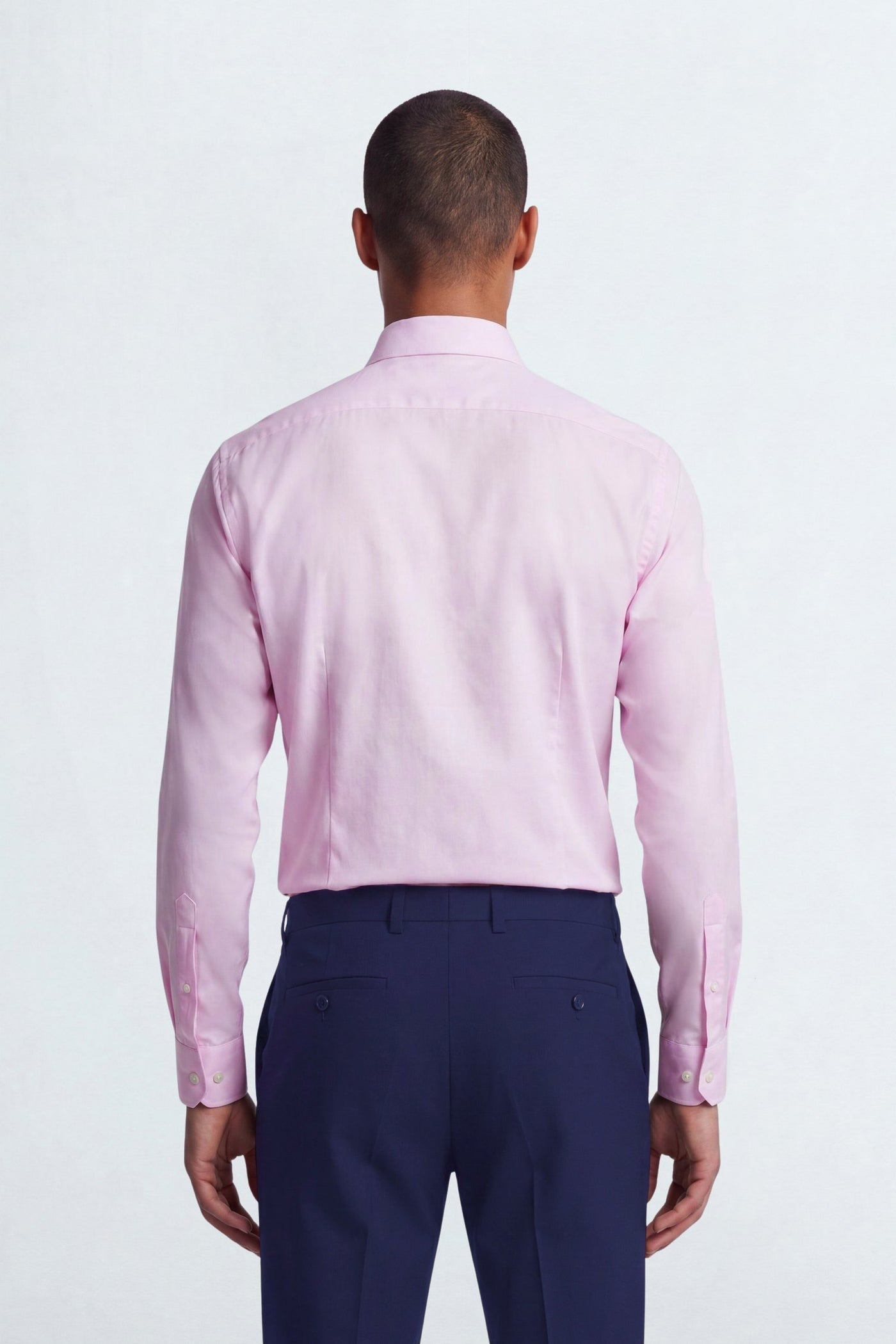 Apsley Slim Fit Pink Cotton Shirt