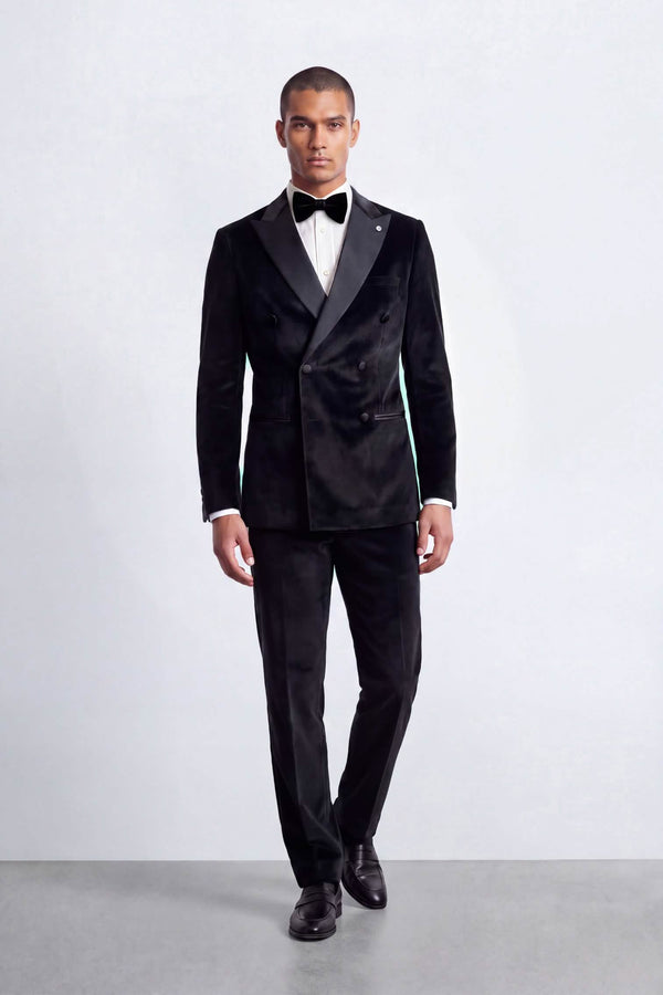 Stallone Slim Fit Double Breasted Tuxedo