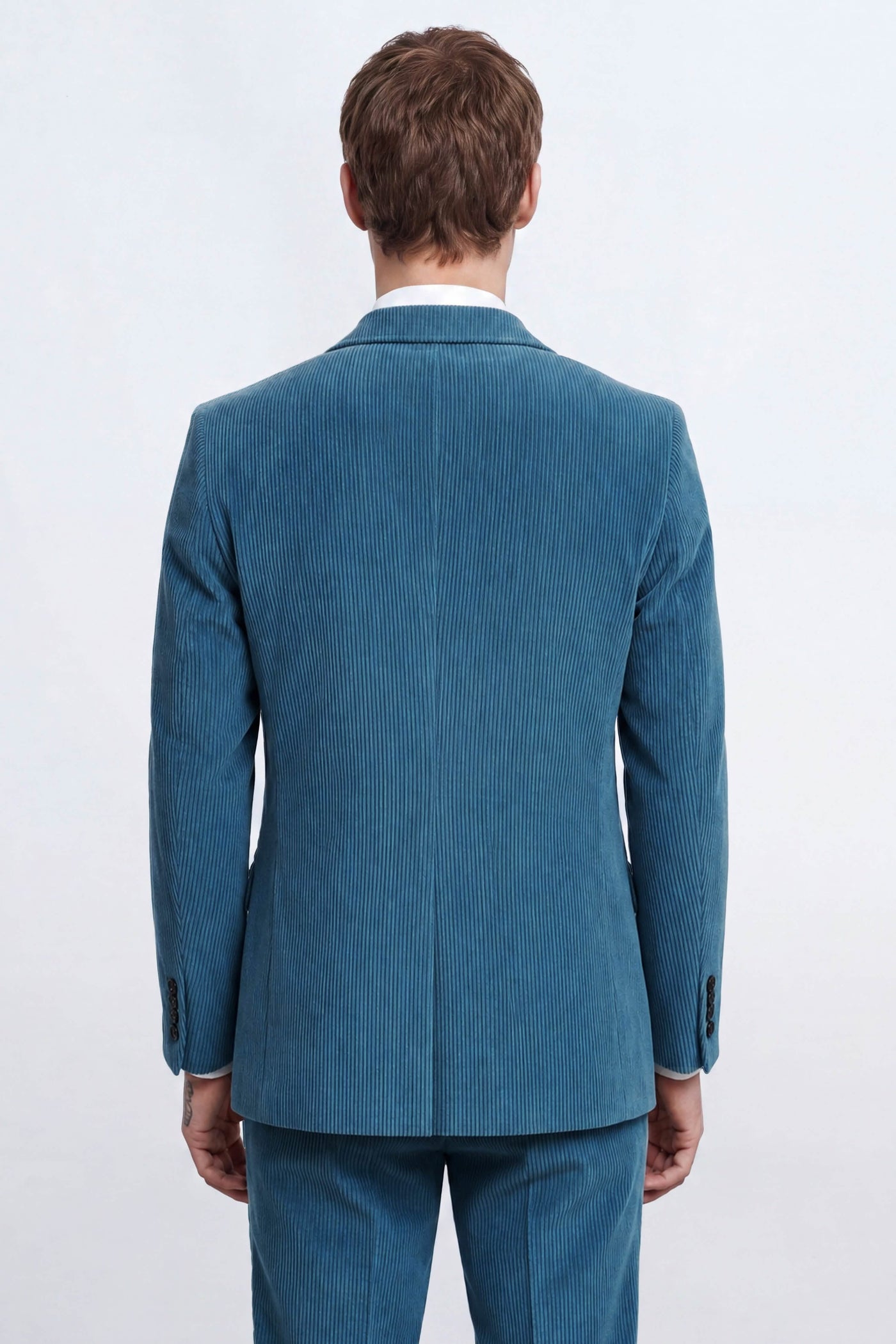 Aston Double Breasted Cord Suit Jacket