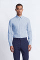 Apsley Slim Fit Blue Cotton Shirt