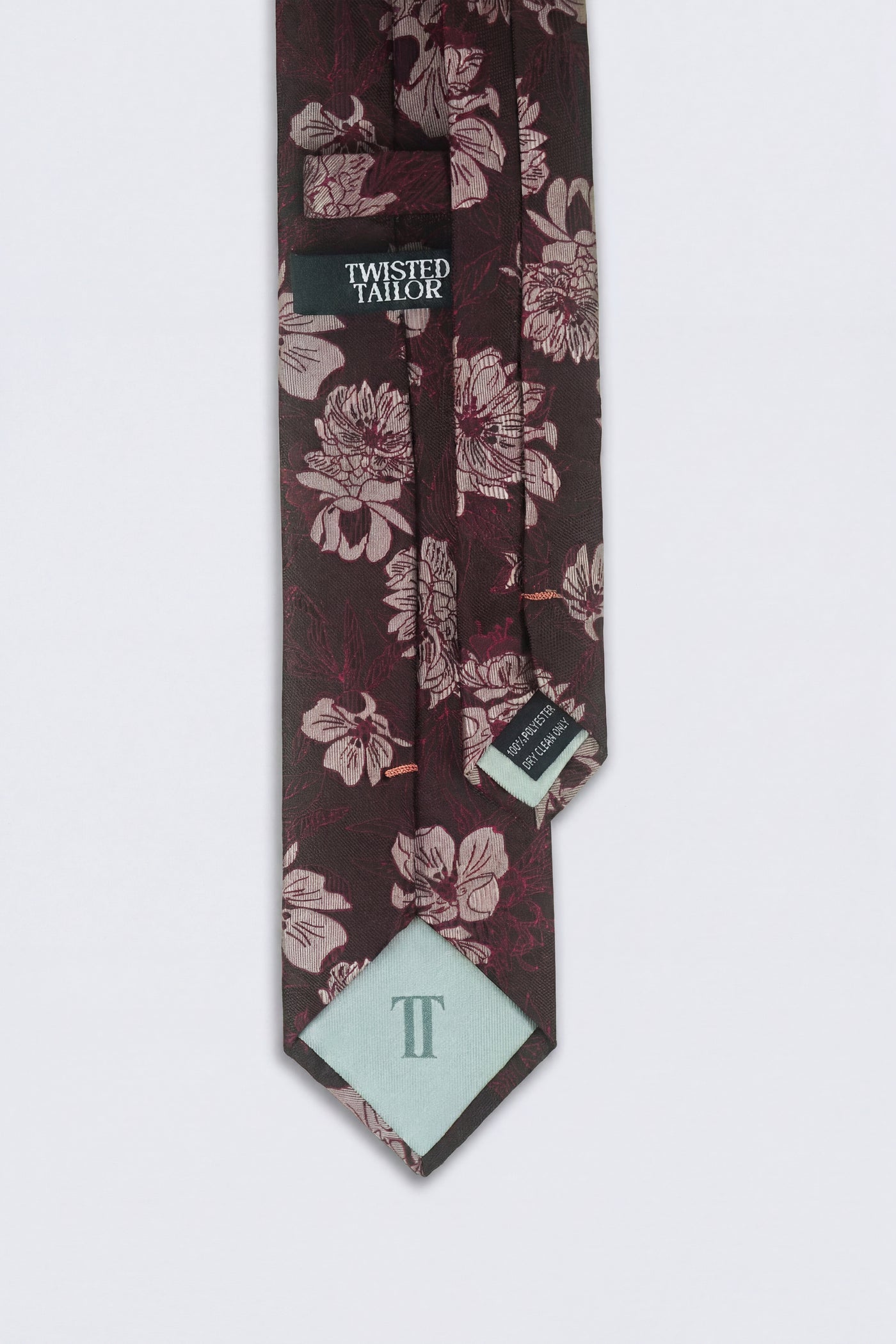 Rafe Floral Mulberry Tie