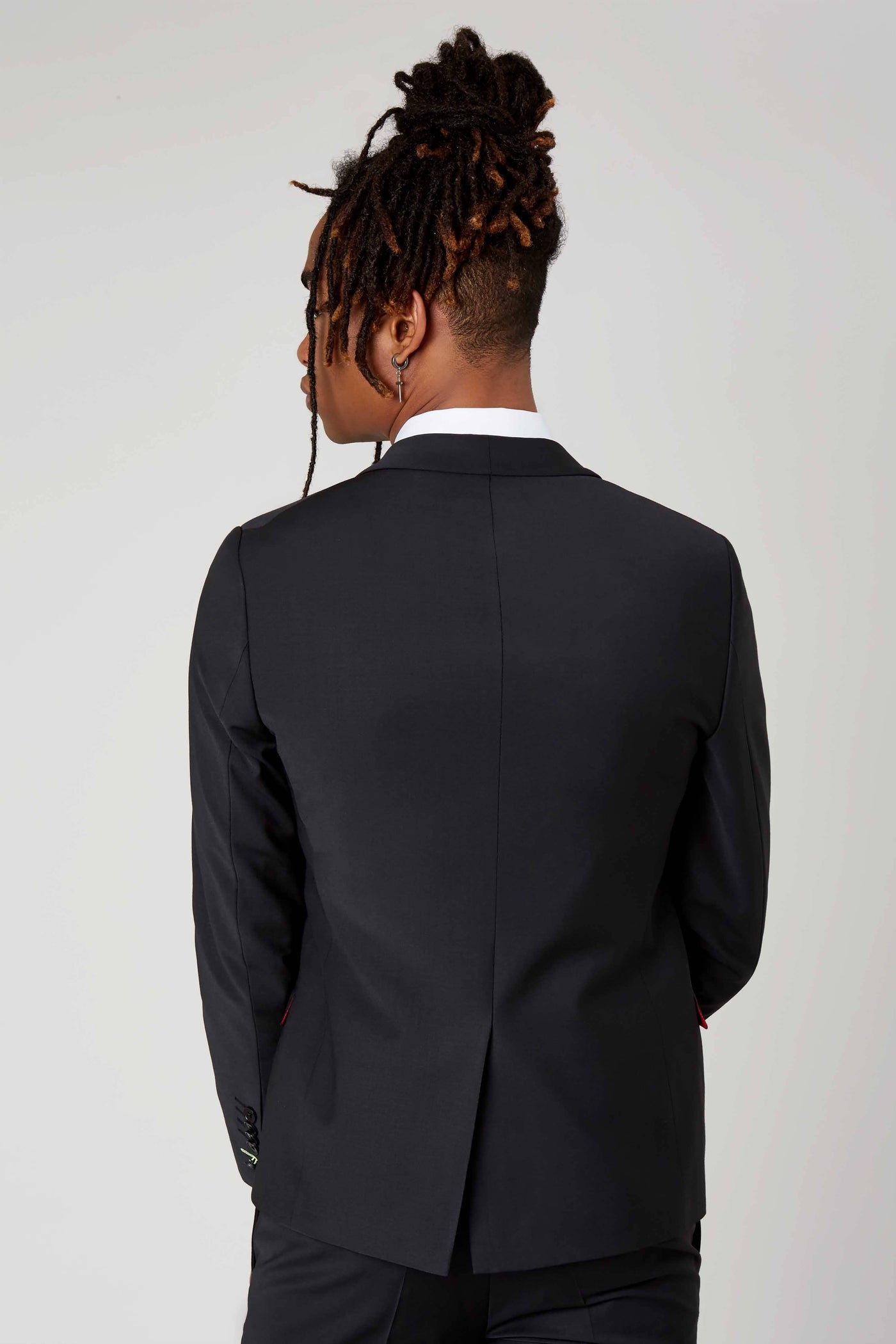 Twisted Tailor Ellroy Skinny Fit Black Suit