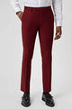 Drake Skinny Fit Red Wool Trousers - ARCHIVE