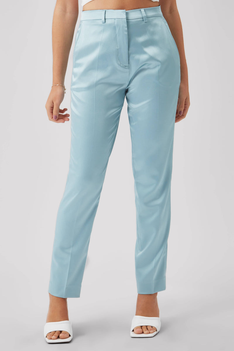 black belted cigarette trousers SHEIN Paperbag Waist Belted Cigarette Pants