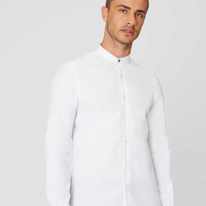 How to Style Grandad Collar Shirts