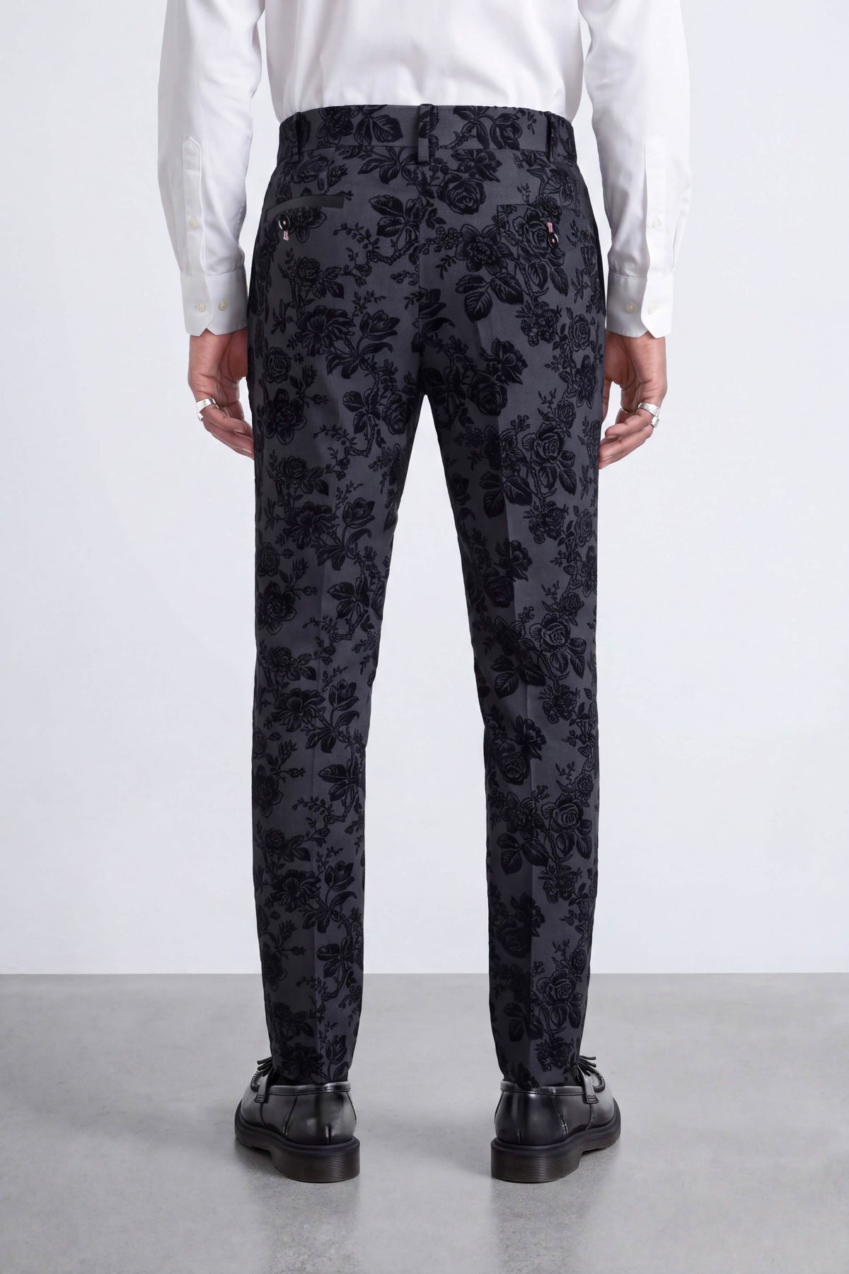 Fleet Skinny Fit Suit Pants