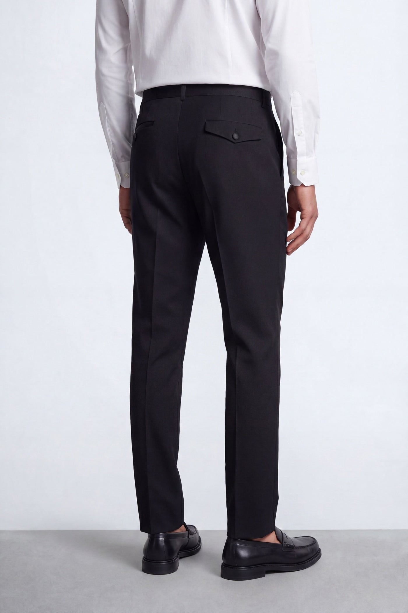 Kingdon Slim Fit Black Tuxedo Suit