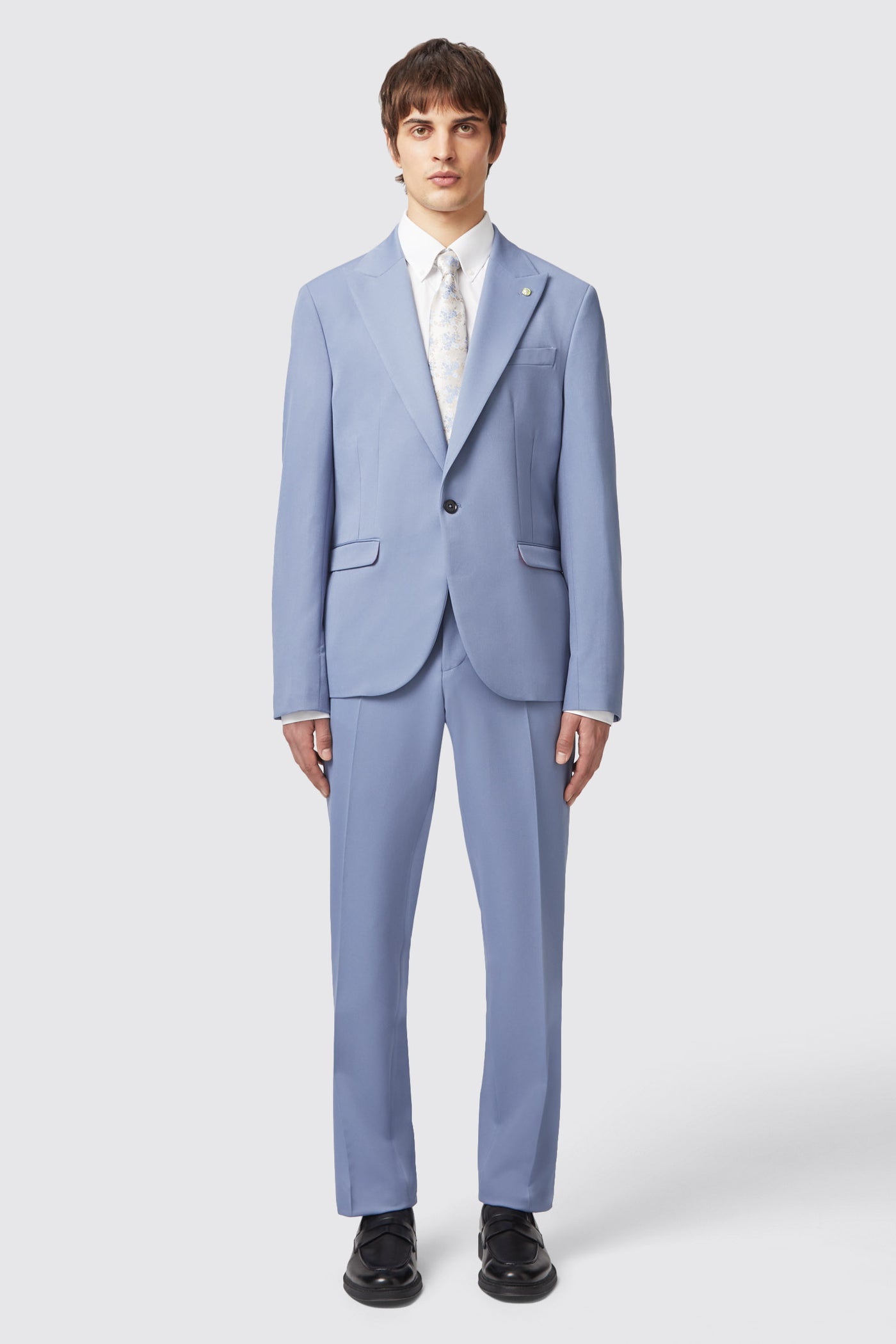 Buscot Slim Fit Blue Jacket - ARCHIVE