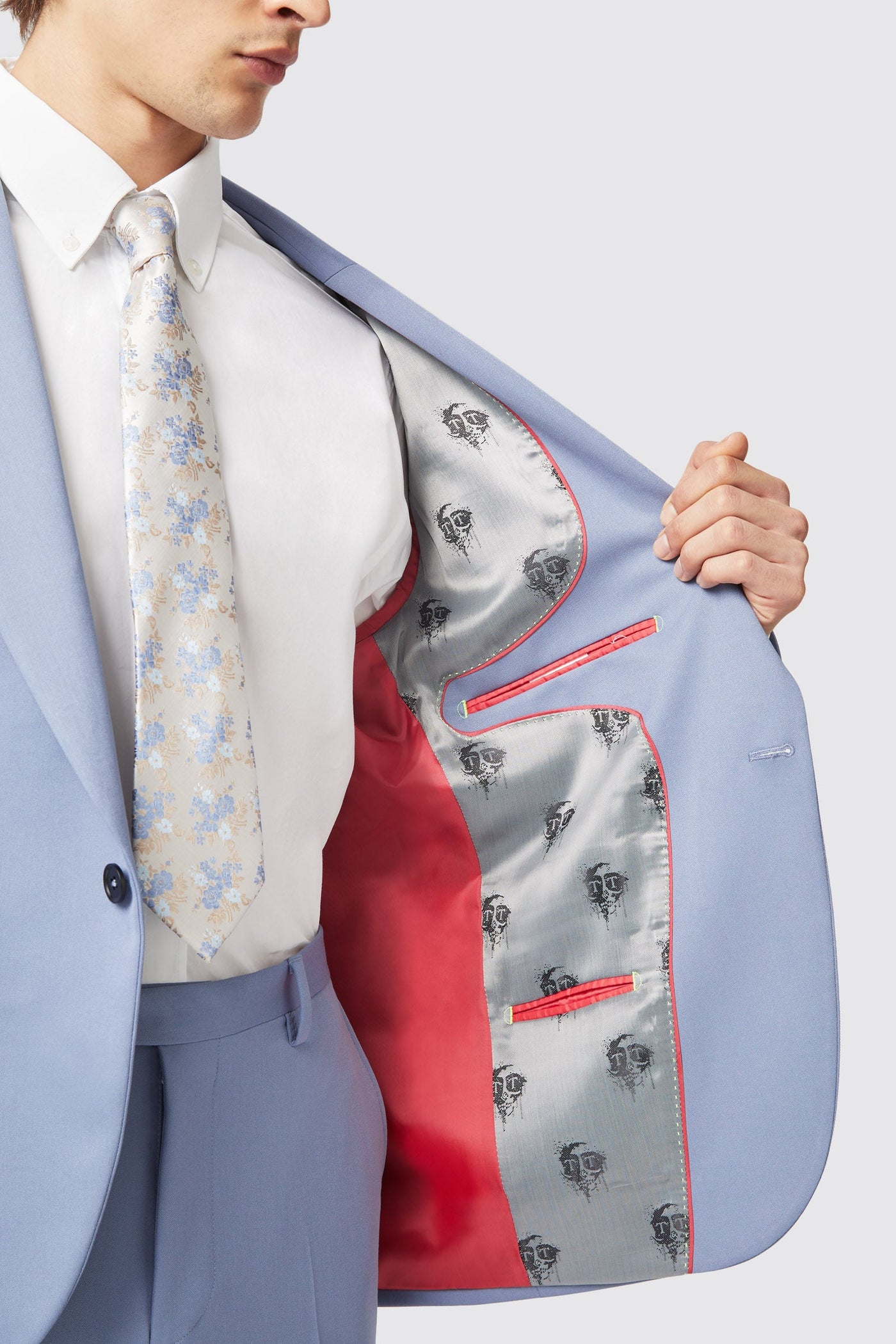 Buscot Slim Fit Blue Suit - ARCHIVE