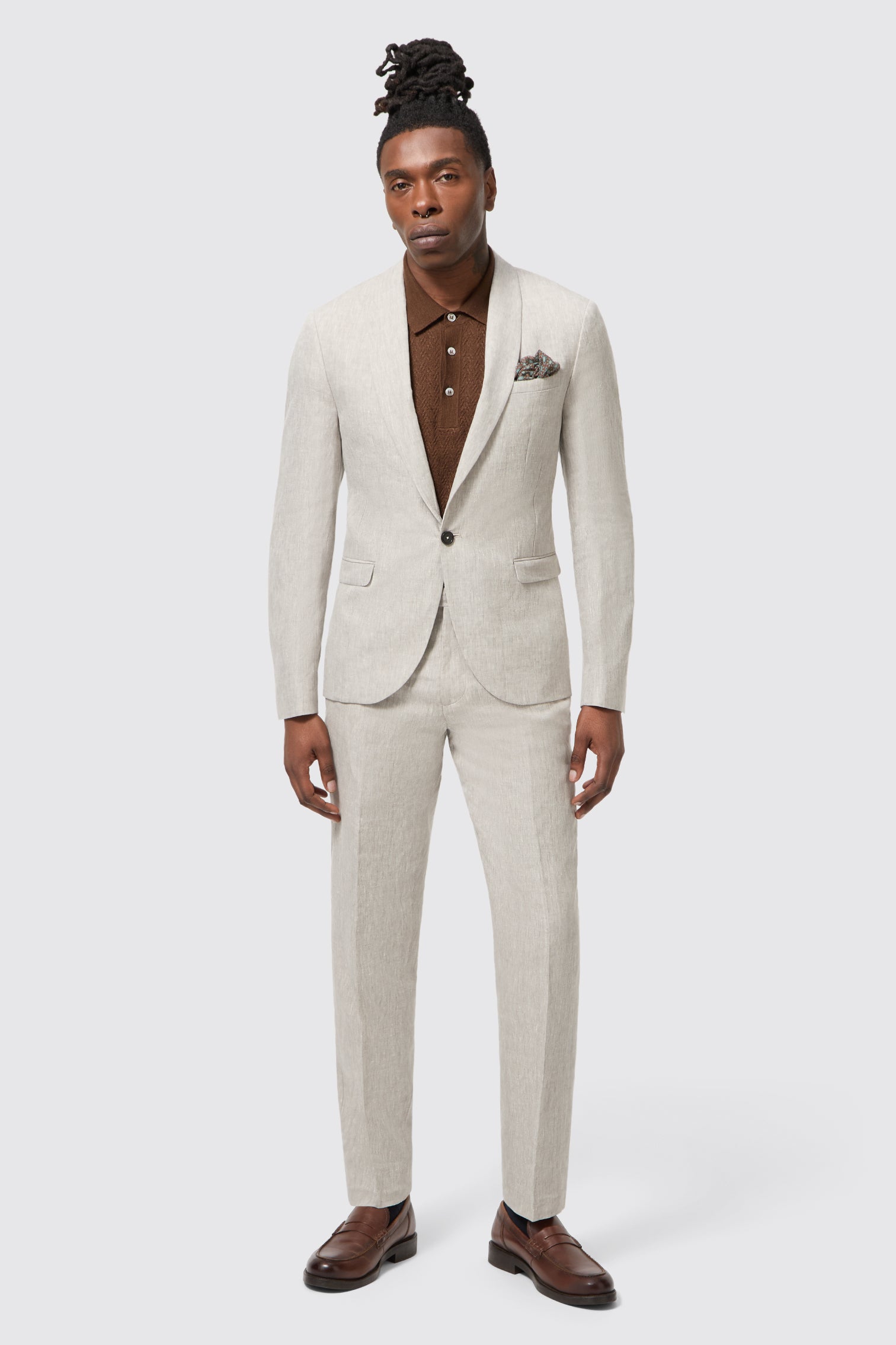sachin and babi light blue dress Men's Black Dress Pants main image 1
