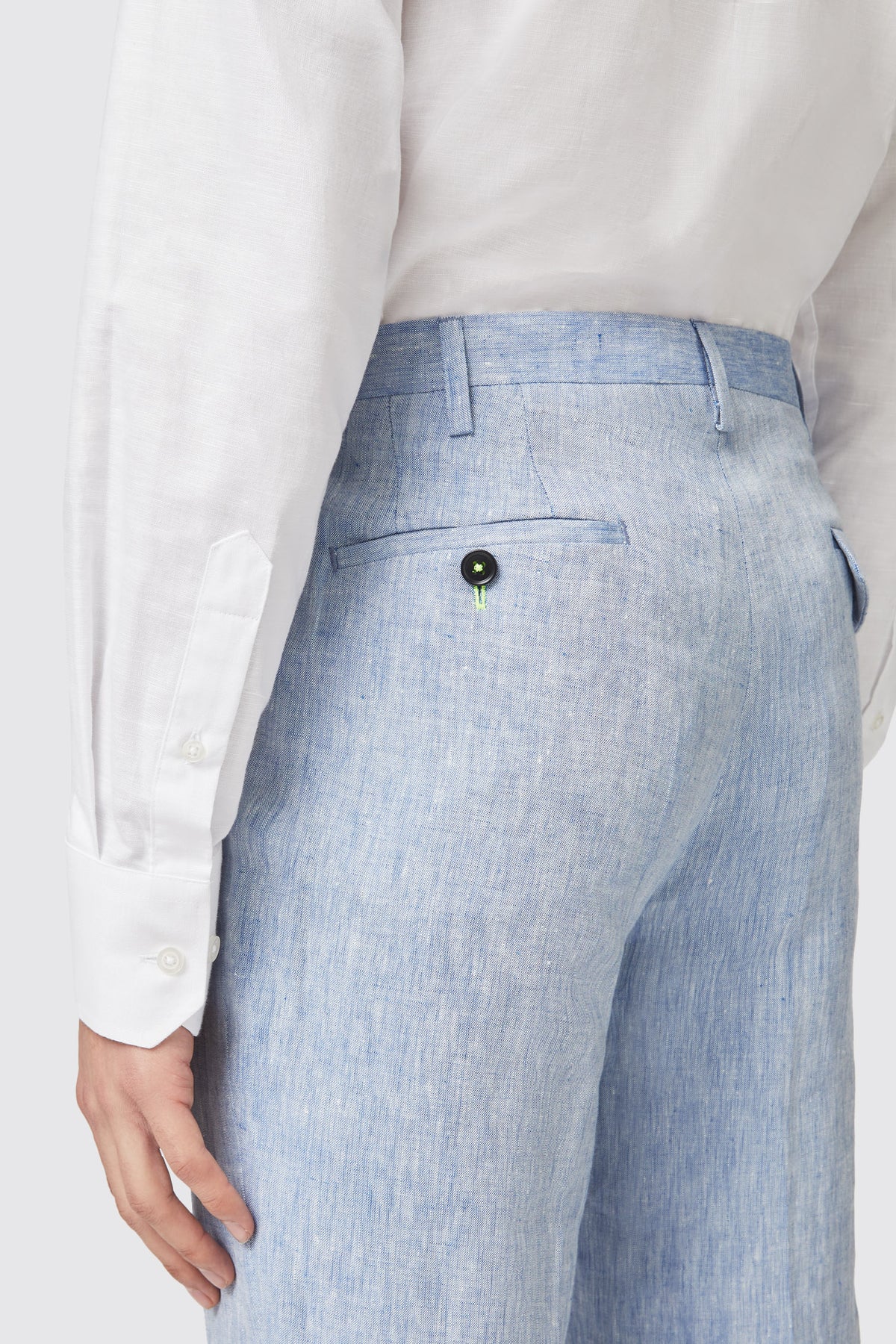claremont-slim-fit-blue-linen-trousers