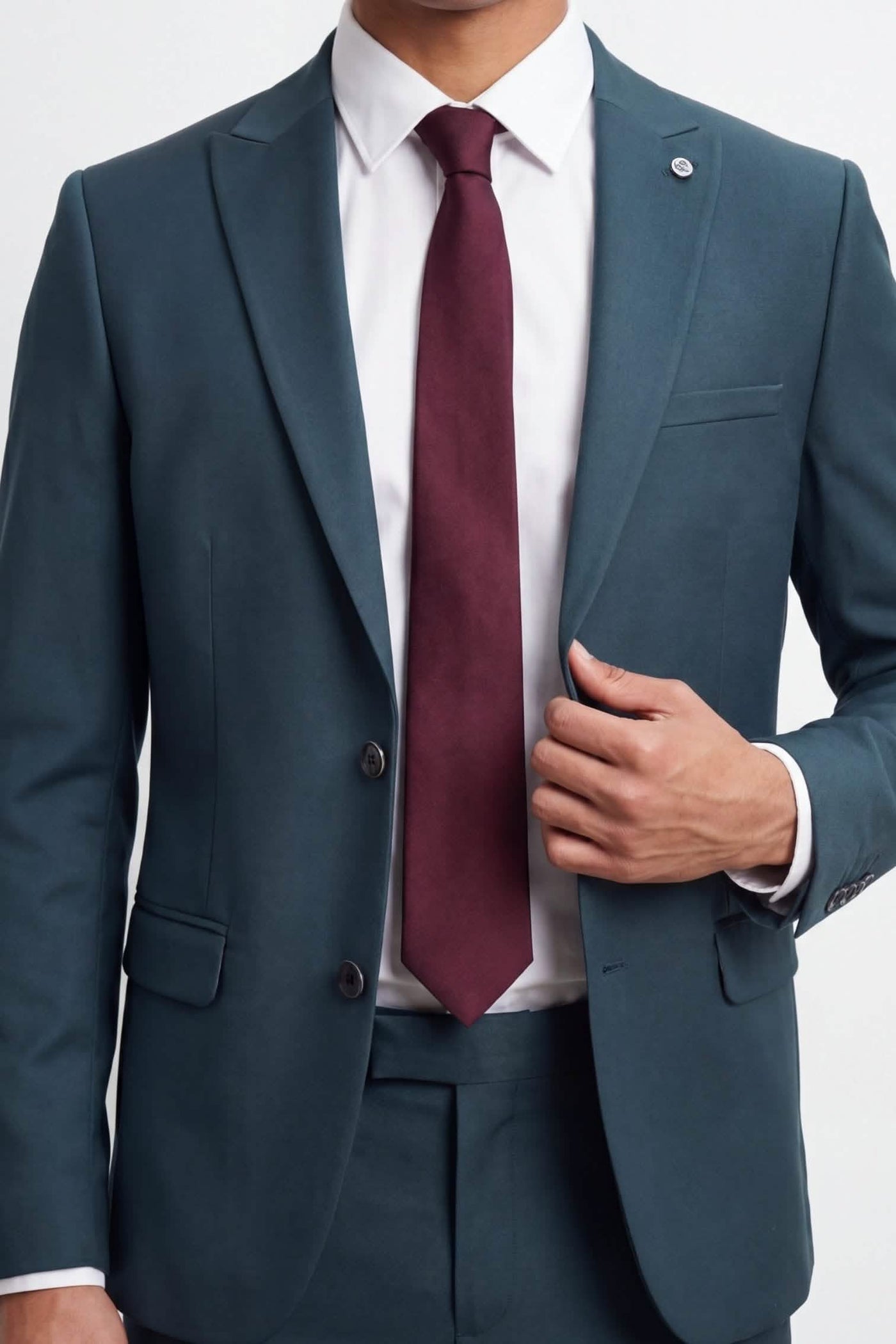 Winslow Slim Fit Green Suit Jacket