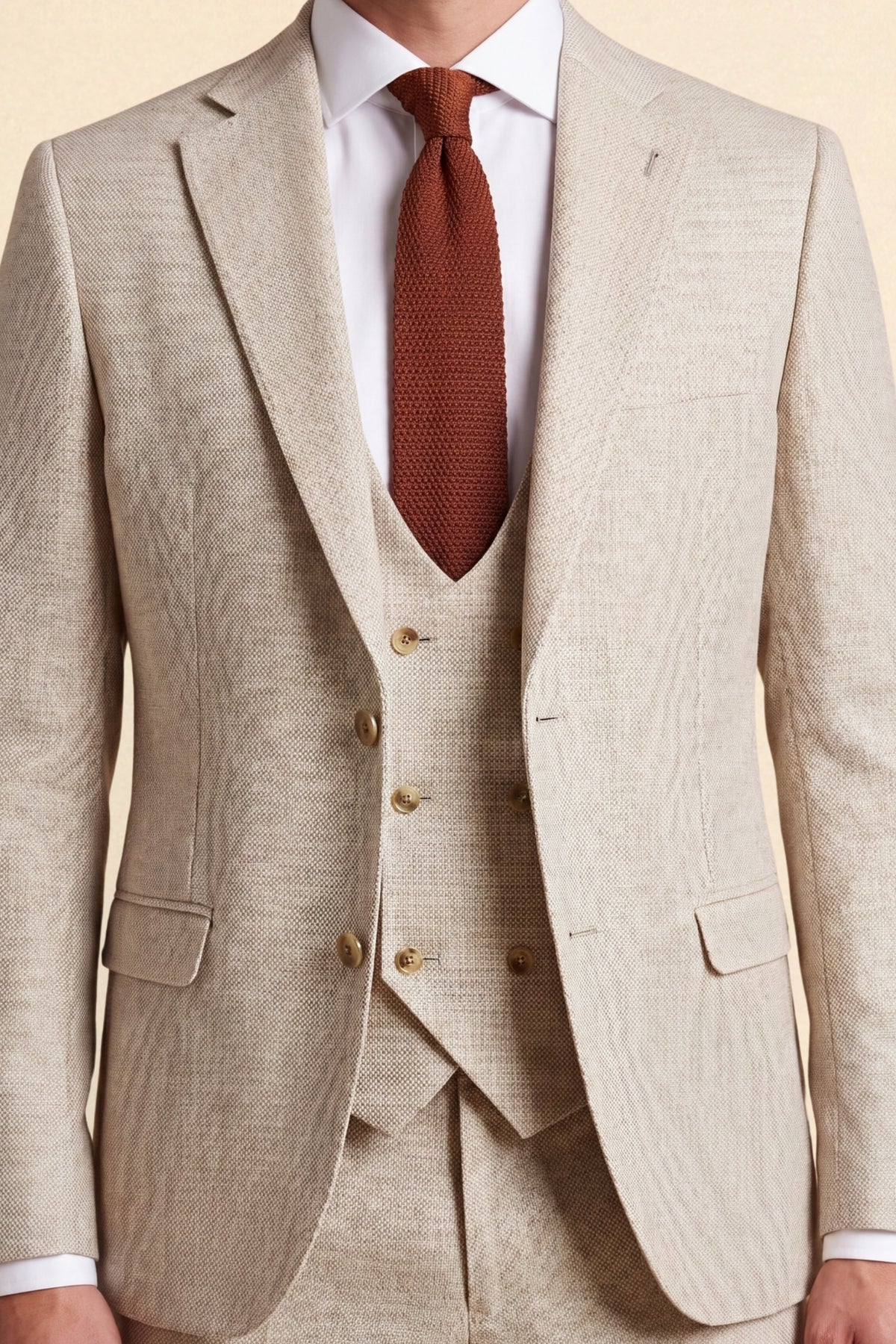 Archer Slim Fit Brown Suit Jacket