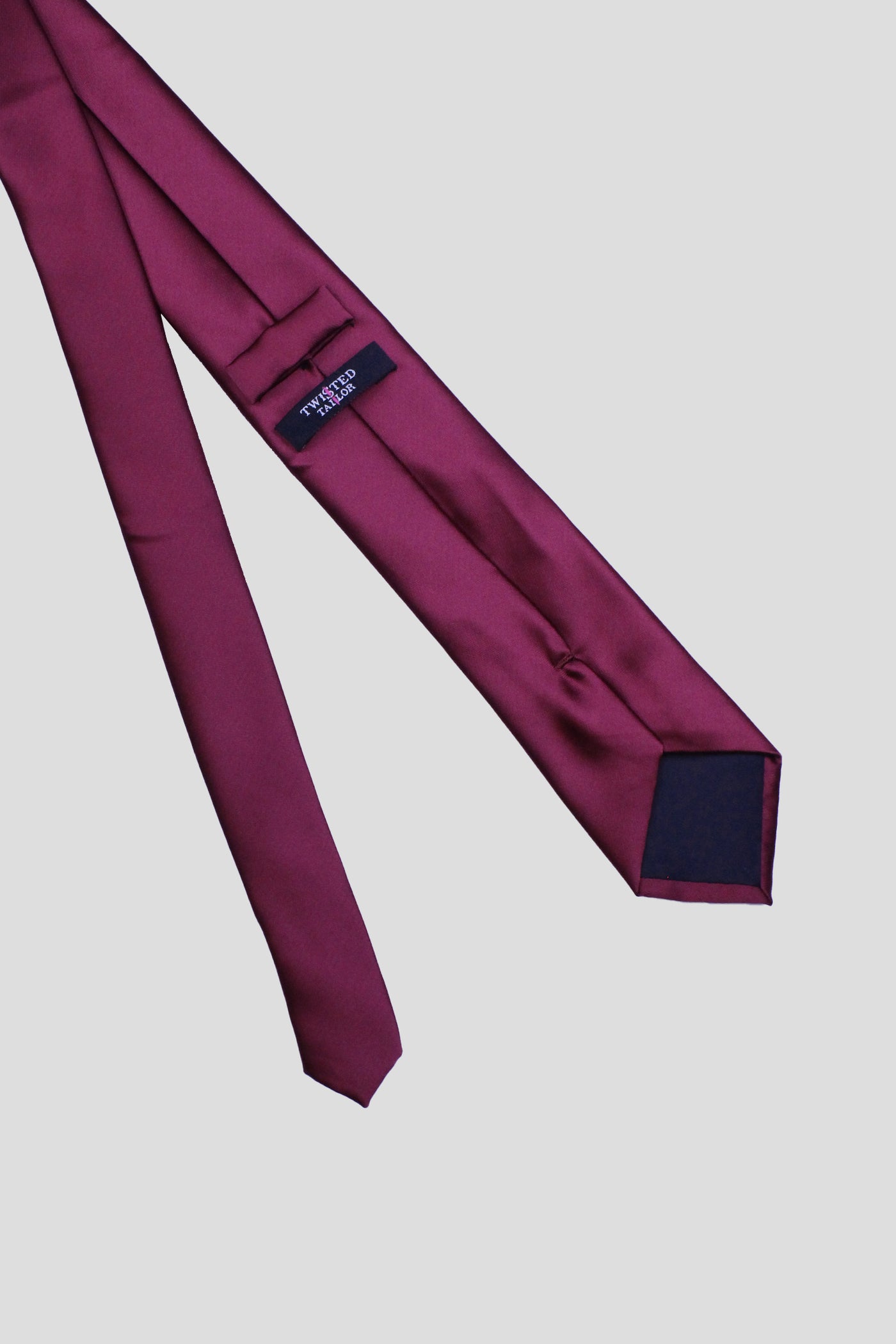 Ellroy Tie Burgundy