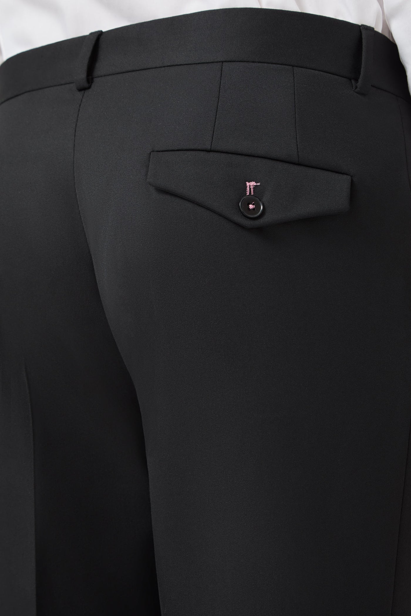 Ellroy Skinny Fit Black Suit Pants