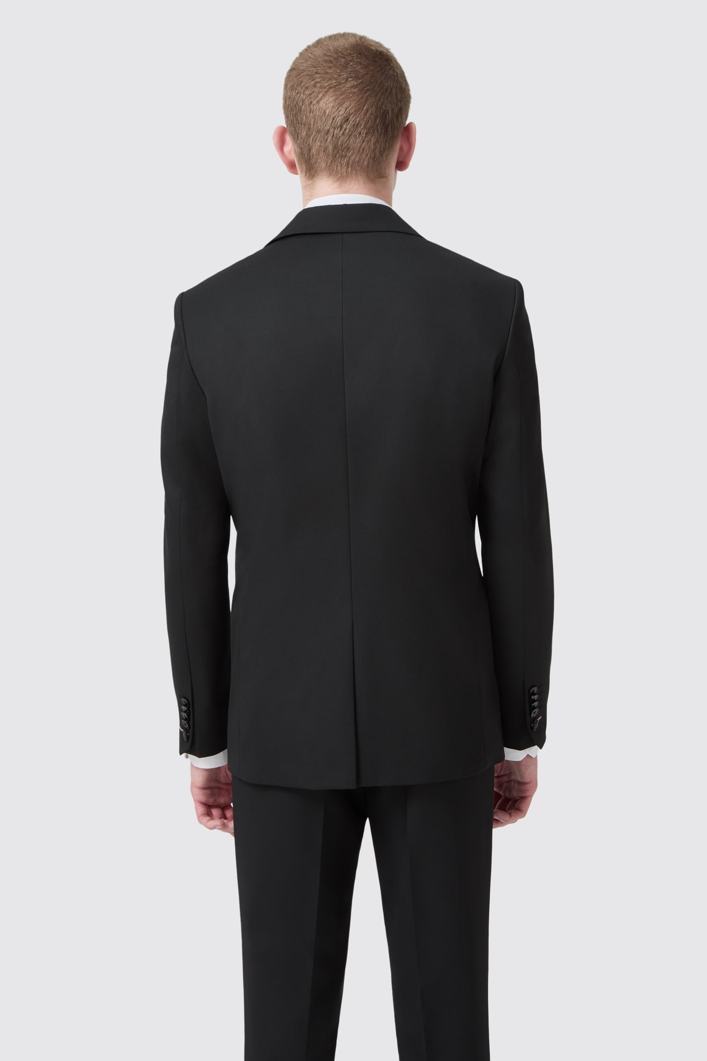 Ellroy Slim Fit Black Suit Jacket