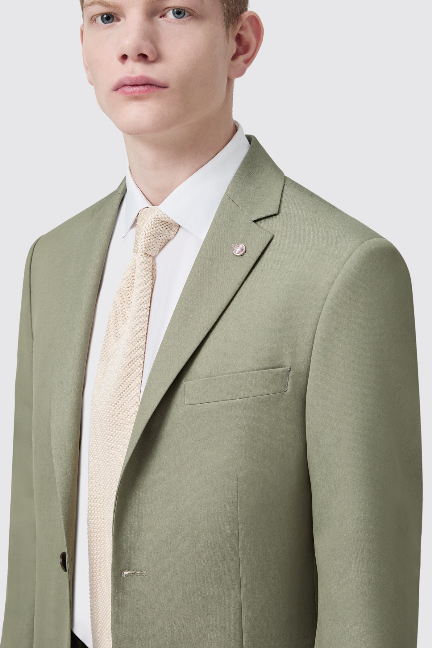 Ellroy Slim Fit Green Suit Jacket