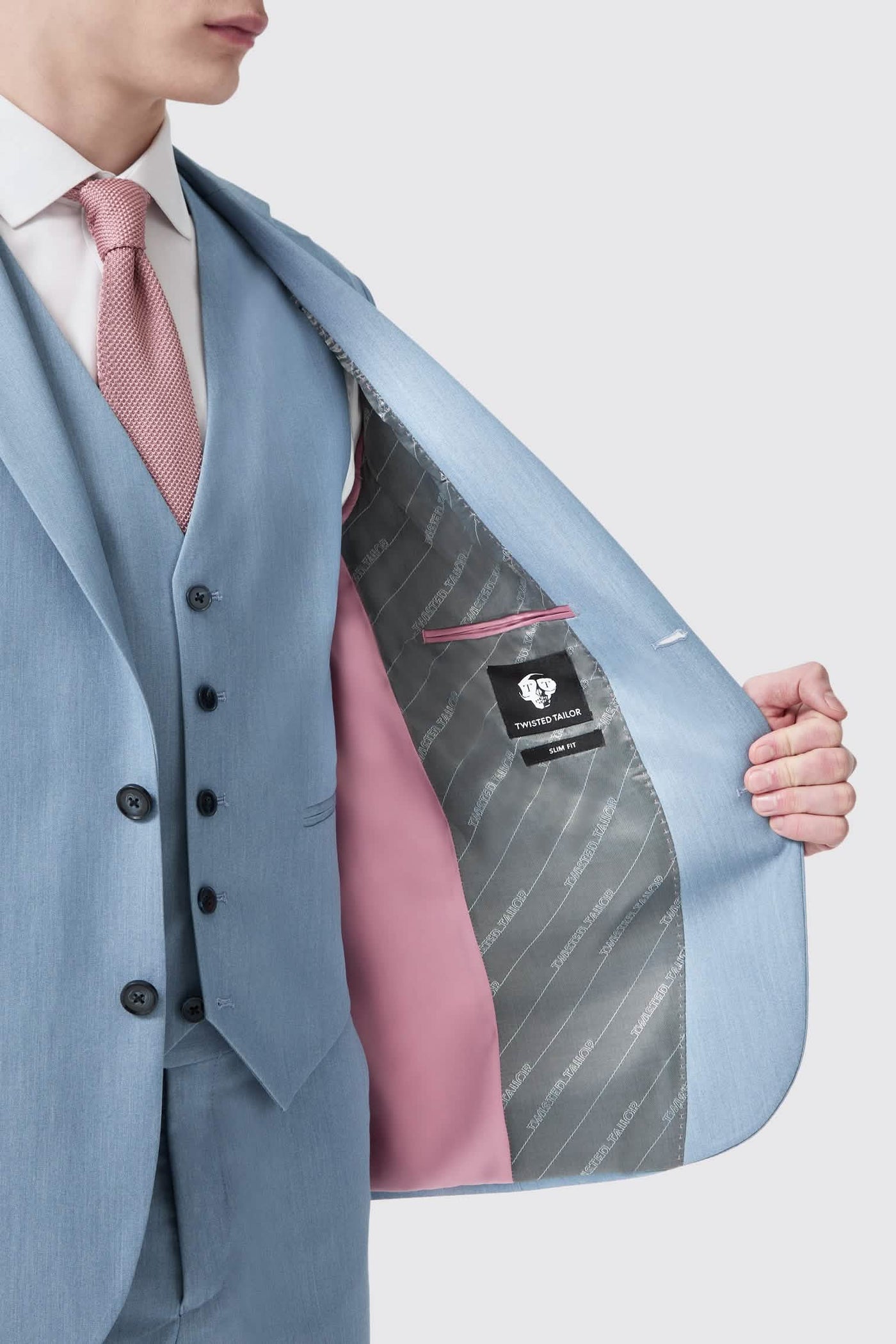 Ellroy Slim Fit Blue Suit