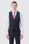 Ellroy Slim Fit Navy Waistcoat