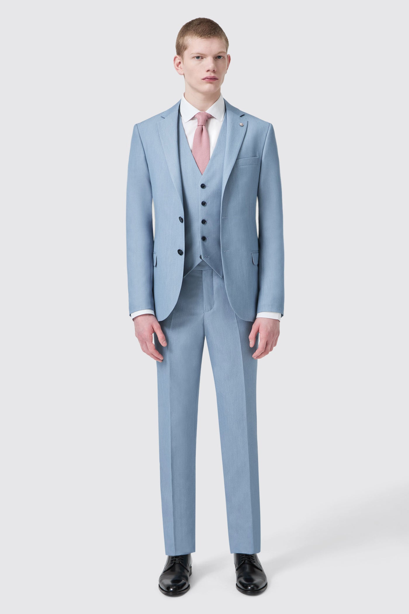 Ellroy Slim Fit Blue Suit Jacket
