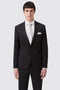 Ellroy Tailored Fit Black Suit Jacket