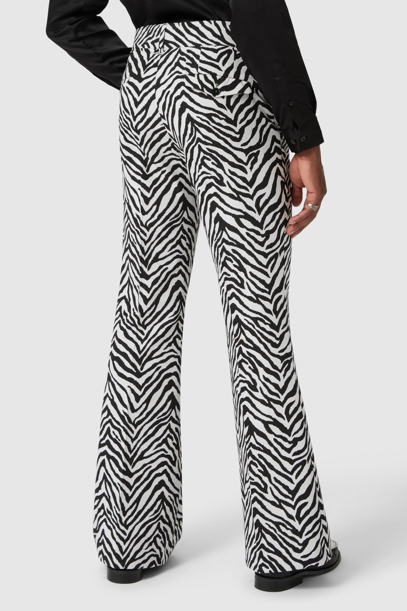 Ember Skinny Fit Zebra Print Suit