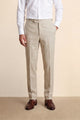 Archer Slim Fit Brown Suit Trousers