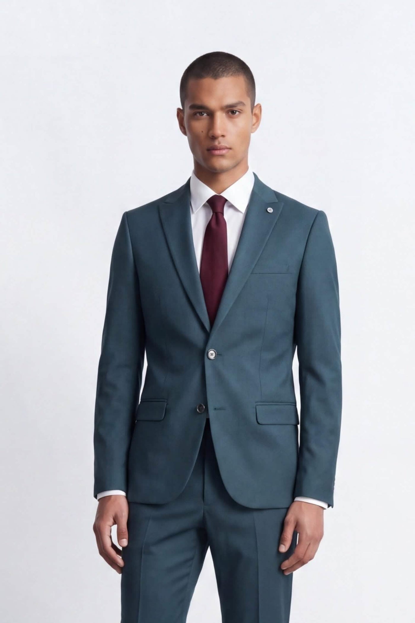 Winslow Slim Fit Green Suit Jacket