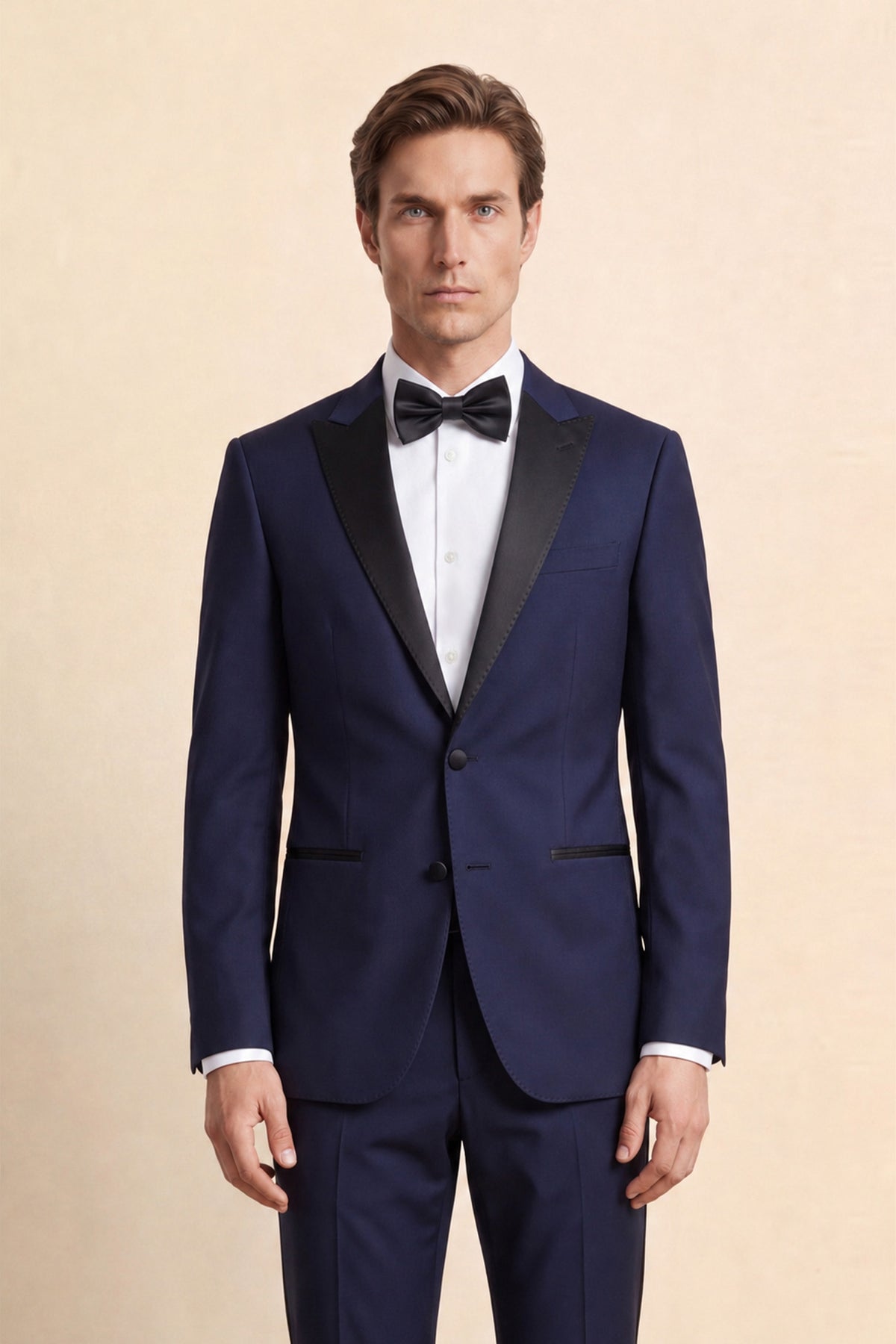 Palmer Slim Tux Jacket Navy